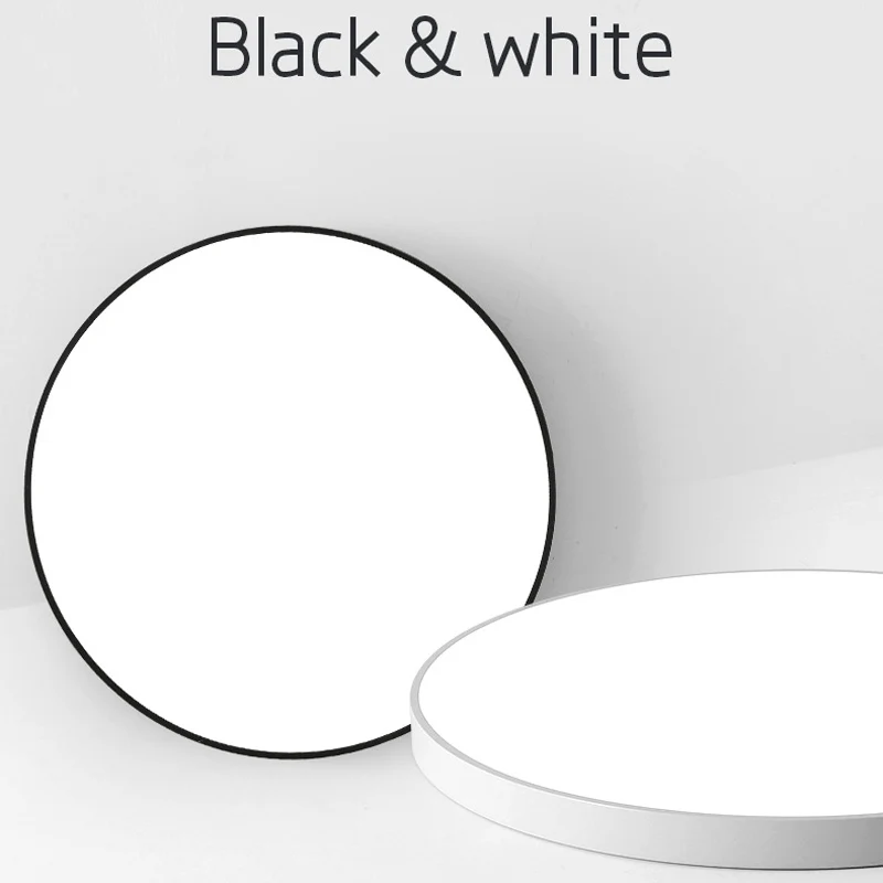 

LED Ceiling Light Modern Lamp Living Room Lighting Fixture Bedroom Kitchen Surface Mount Flush Panel