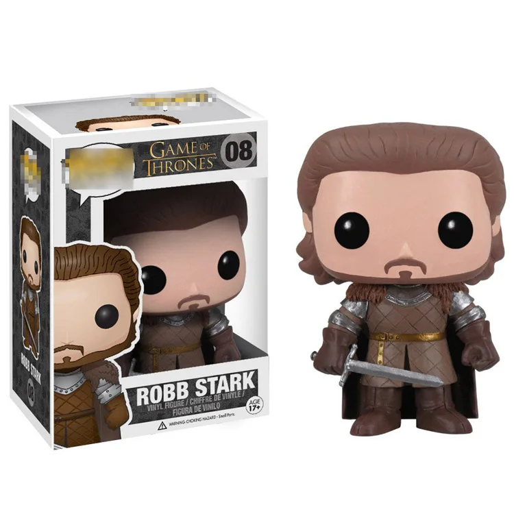 FUNKO POP Игра престолов Коллекция игрушек Робб Старк грейвинд Ренли Баратеон