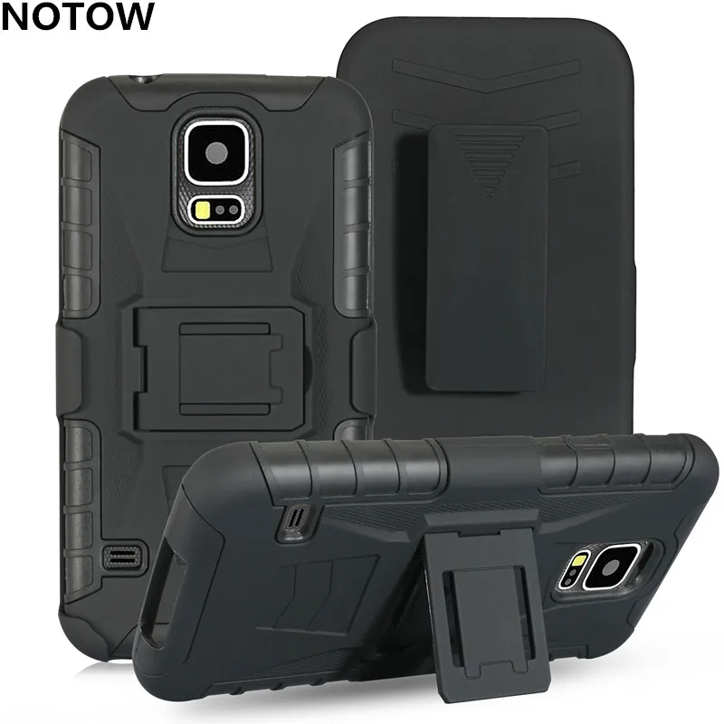 NOTOW 3 в 1 Гибридный военный бронированный чехол-подставка для samsung Galaxy Note 4 5 3/S4/S5/S6/S7 S6 Edge/S6 Edge+/A5 A7