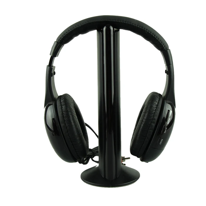 Красивый подарок 5в1 беспроводные наушники шлем Аудио Sans Fil Ecouteur Hi-Fi Радио FM tv MP3 MP4 цена Aug19