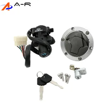 

Ignition Switch Oil Gas Fuel Petrol Tank Cap Seat Cover Locks w/ Keys For Kawasaki Ninja250R EX250-J 18-12/ Ninja300 EX300 13-15