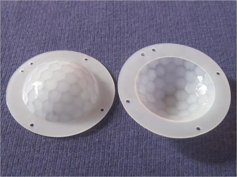 

HCKO-8320 High quality Fresnel Lens , Sensitive angle 120, PE materials, Outer diameter 44.8mm, Focal length 17.5mm