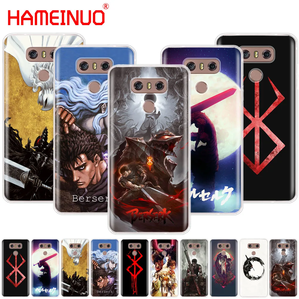Чехол для телефона HAMEINUO Berserk Guts с аниме чехол LG G7 Q6 G6 MINI G5 K10 K4 K8 2017 2016 X POWER 2 V20 V30