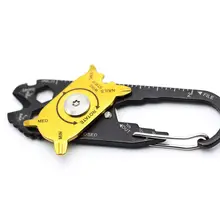 Outdoor EDC Keychain 20-in-1 Pocket Multi Tool Bottle Opener Wrench Screwdriver Outdoor EDC Keychain 20-in-1 Pocket Multi Tool Bottle Opener Wrench Screwdriver
