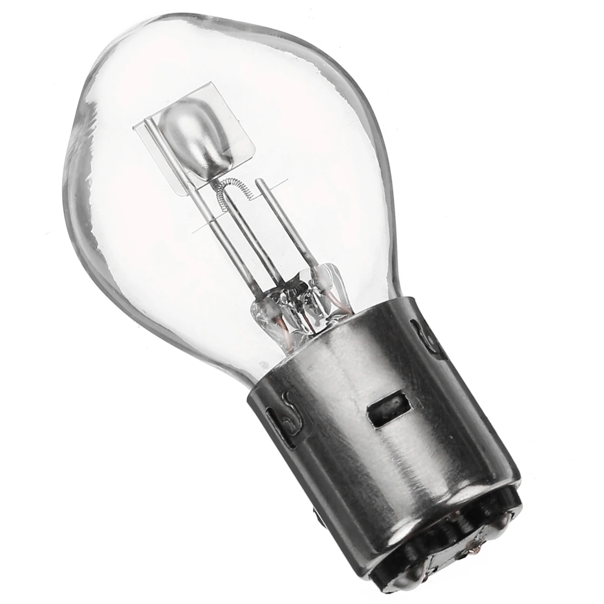 1 Pair BA20d Motorcycle ATV Moped Scooter Headlight Lamp Bulb 12V 35 35W High Brightness LED Beam Bulbs