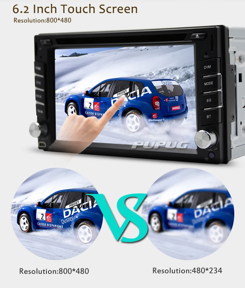 Flash Deal Car Multimedia Player two 2din radio steering-wheel tape recorder cassette player 2 din car GPS navigator Radio Rear View Camera 5