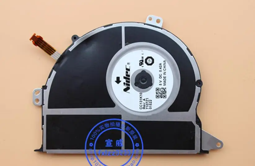 Вентилятор для ноутбука Nidec CC131K10 DC 5V 0.42A 1769|Кулеры/вентиляторы/системы охлаждения|