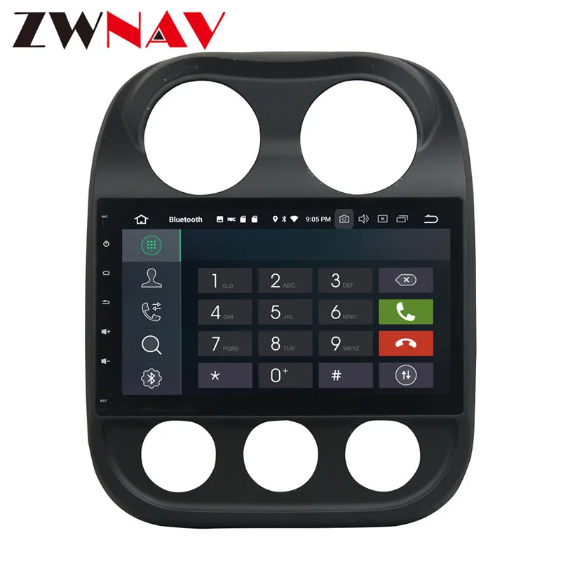 Excellent IPS Screen 4+32G Android 8.0 Car multimedia Player head unit For Jeep Compass 2014 2015 With GPS Navigation Radio auto stereo 15