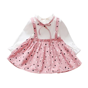 

New Born Baby Girl Clothing Sets 2019 New Infant Suit Baby Girl Clothes Baby Girl Cute Dress CS85