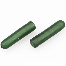 25 шт./пакет ловли карпа буфера бусины шланг пробка Tube рыболовные зажимы Rig защитные рукава рыболовные принадлежности 25 мм X 5 мм