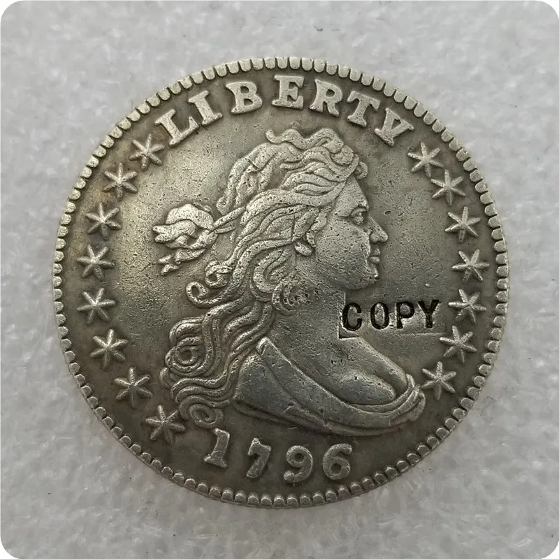 Usa 1796 Draped Bust Quarters Copy Coin Commemorative Coins