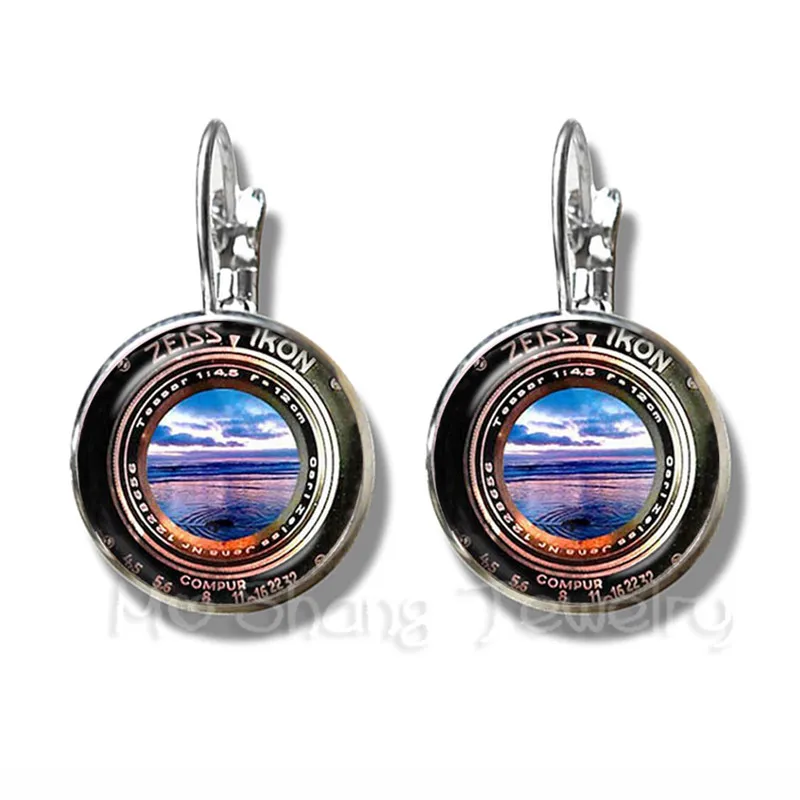 Tiny Camera Charm Dangle Earrings – Photography Gift For Photographers & Camera Lovers