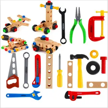 

Puzzle assembly assembly and disassembly of toys maintenance tools simulation family building and building blocks boys