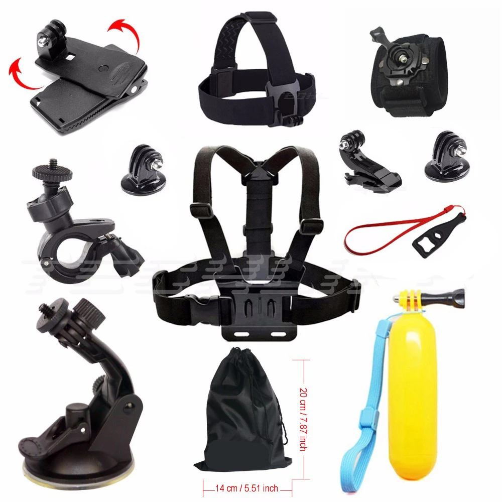 Wholesale For Gopro hero 5 Sport camera accessories chest strap mount clamp kit for SJCAM go pro accessories xiaomi yi action camera 48 Buy Cheap For Gopro hero 5 Sport camera accessories chest strap mount clamp kit for SJCAM go pro accessories xiaomi yi action camera 48