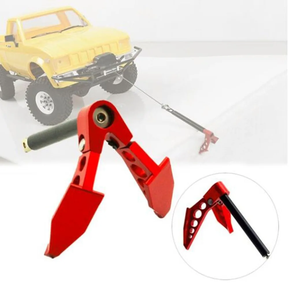 Koop 110 Opvouwbare Lier Anker Aarde Anker Decor Tool voor RC Auto Tamiya CC01 Axiale SCX10 RC4WD D90 D110 Accessoires Onderdelen