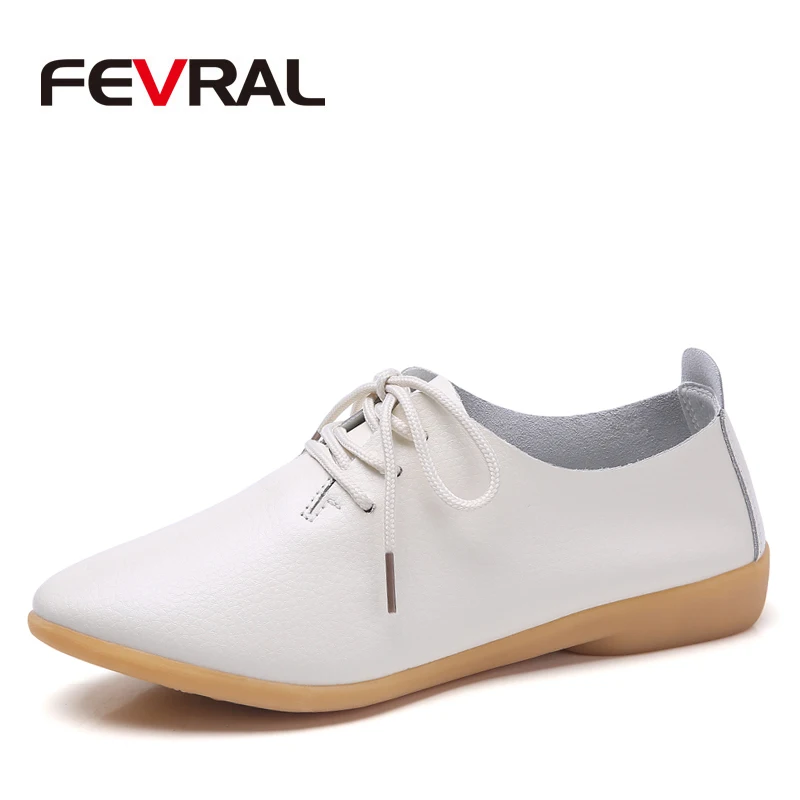 

FEVRAL New Woman Flats Candy Color Woman Loafers Spring Flat Shoes Woman Zapatos Mujer Casual Shoes Summer Shoes Size 34-41