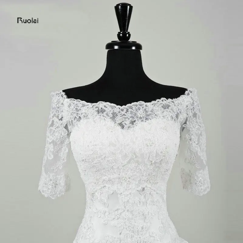 

Custom Made Lace Applique wedding bolero wedding jacket bridal bolero Wedding Wrap Bridal Wrap wedding accessories(BOLE-1001)