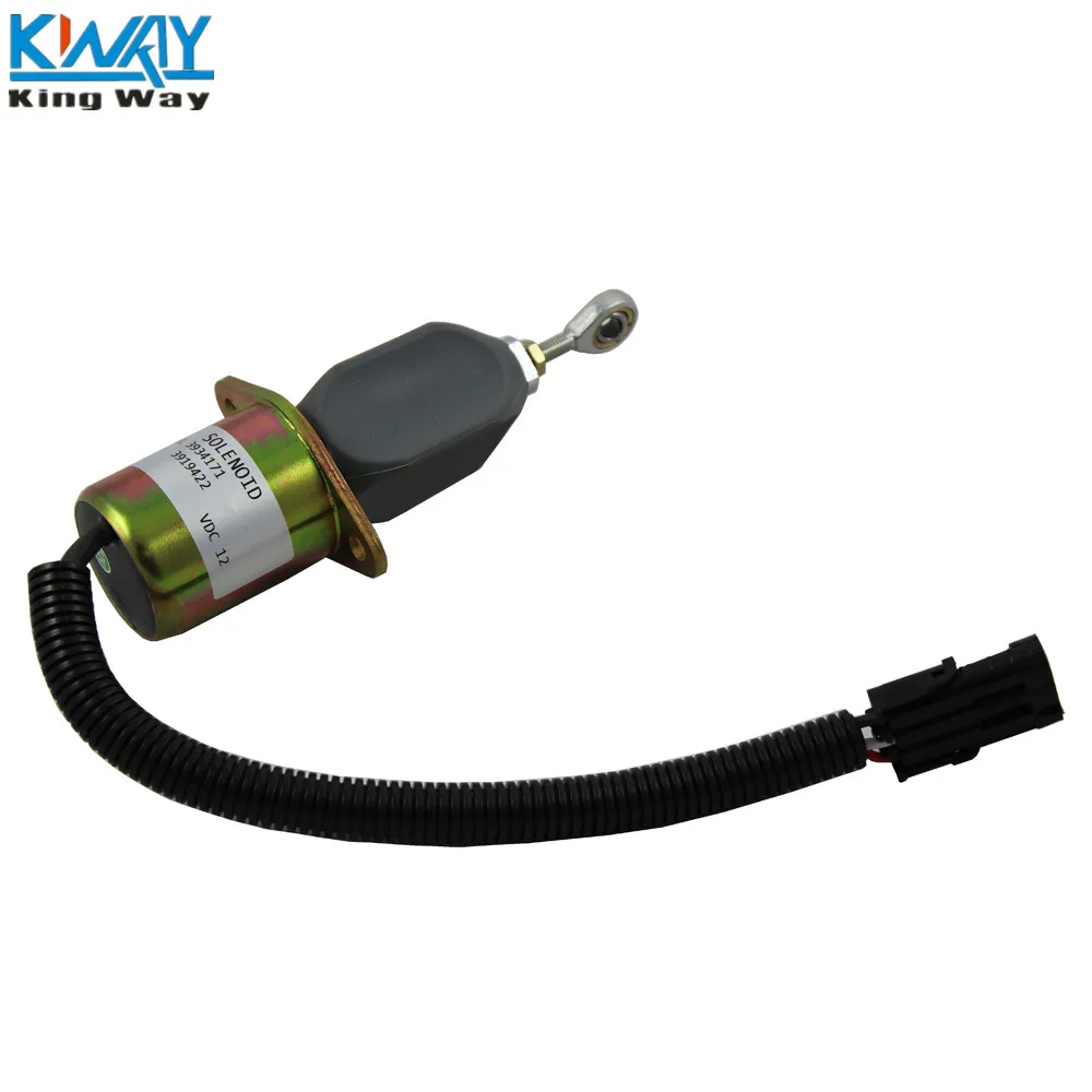 For Cummins 2-1//2/" Spacing Round Pin Fuel Shutdown Solenoid Ford Motorhome