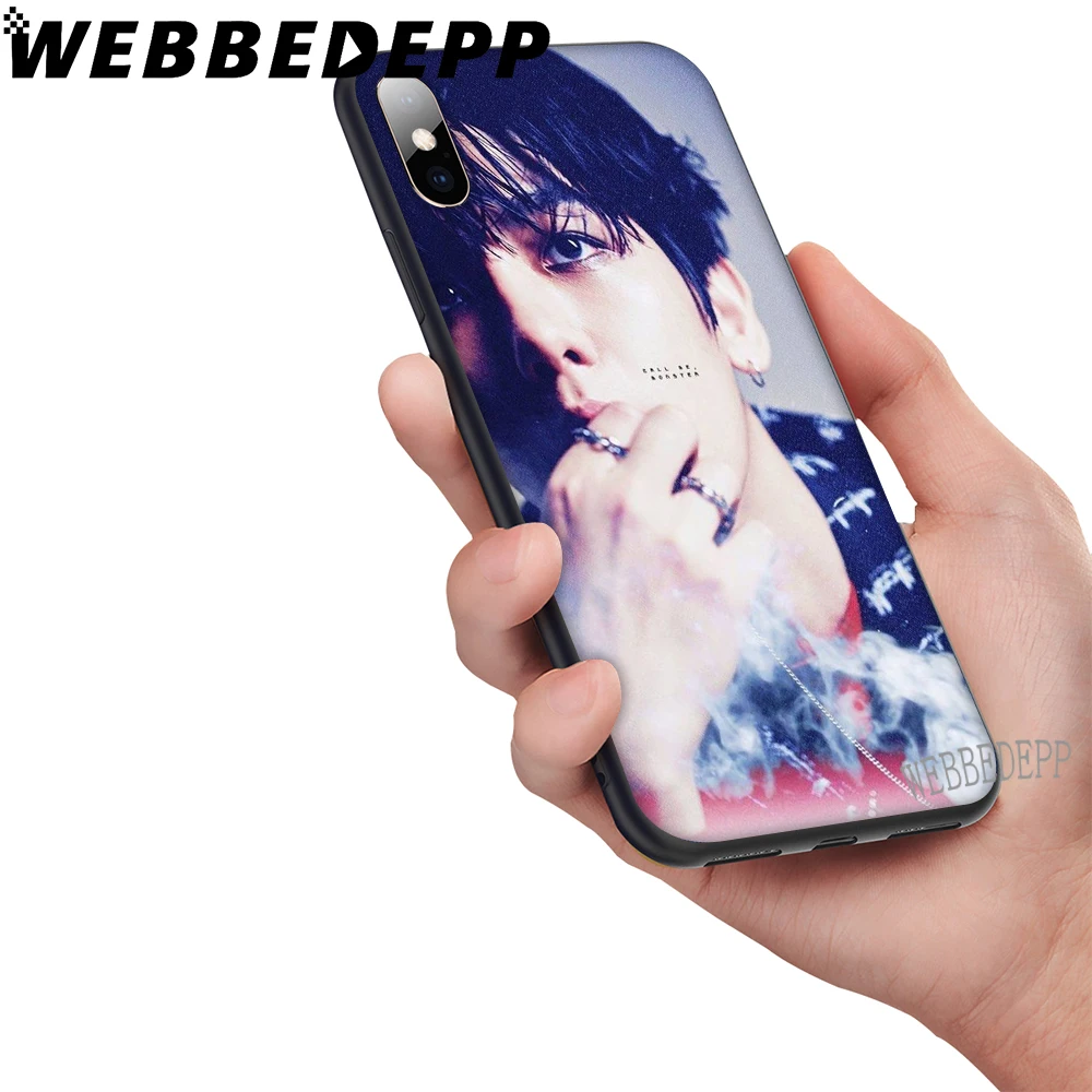 WEBBEDEPP BAEKHYUN EXO мягкий чехол для iPhone 5 5S 6 6S 7 8 Plus X XS 11 Pro Чехол MAX XR|Бамперы| |