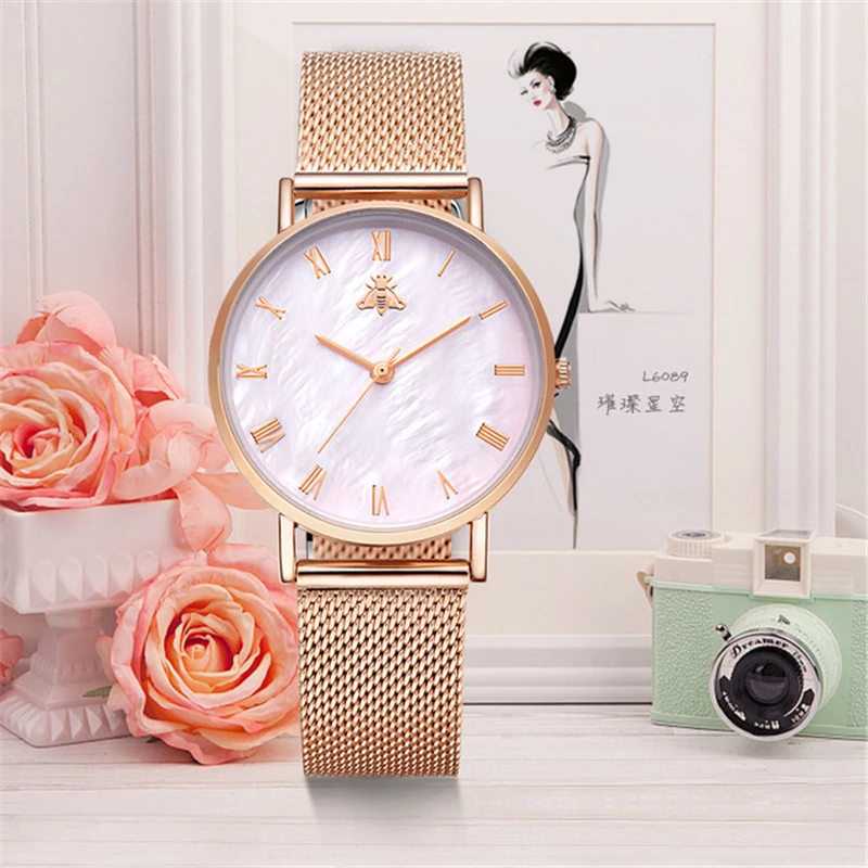 

Brand new wristwatch women ultra-thin waterproof wrist watches for women fashion 2019 trend woman clock creative watch