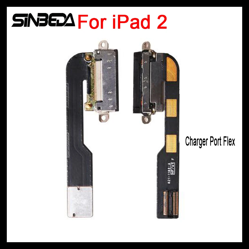

Sinbeda New Power Flex Charging Dock Port Replacement For IPad 2 Charging Port USB Charger Connector Port Plug Flex Cable Repair