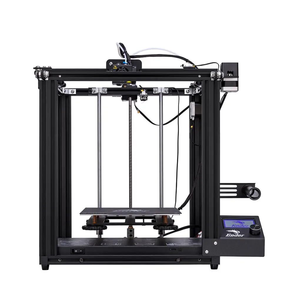 Creality 3D Ender-5 طابعة المعدني الكامل مزدوجة Y محور هيكل المغلقة مع مستقرة امدادات الطاقة و خارج السلطة استئناف طباعة