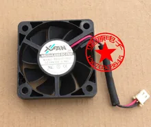 Free Shipping For XFAN RDD5015B2 DC 24V 0.18A 2-wire 2-pin connector 50x50x15mm Server Square Cooling