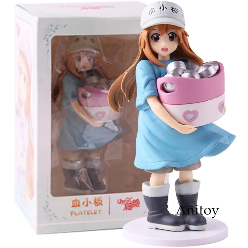 

Cells at Work Platelet Hataraku Saibou PVC Action Figure Collectible Model Toy