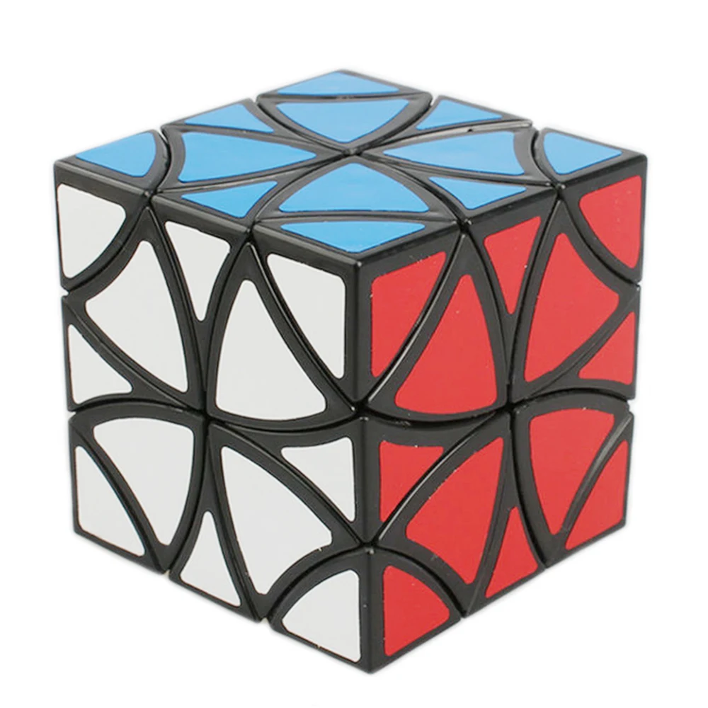 LanLan 57mm Skew Curvy Butterfly font b Cube b font Speed Puzzle Game Anti Stress font