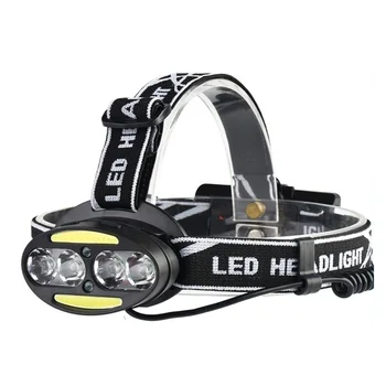 

8LED USB Port Rechargeable High Brightness Headlamp Outdoor Night Fishing Head Flashlight Multiple Lighting Modes