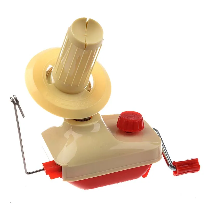 

Knitting yarn strand machine Hand operated wool cord rewinder