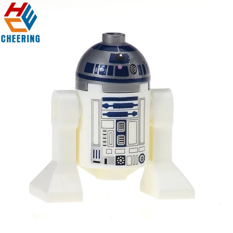 Одиночная строительных блоков космический The Force Awakens Chewbacca Kylo Ren Han Solo подарок фигурки Кирпичи игрушки для детей X0104 - Цвет: 332 Without Box
