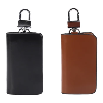 

Portable Keychain Card Bag Keyring 6 Key Holders 1 Card holder