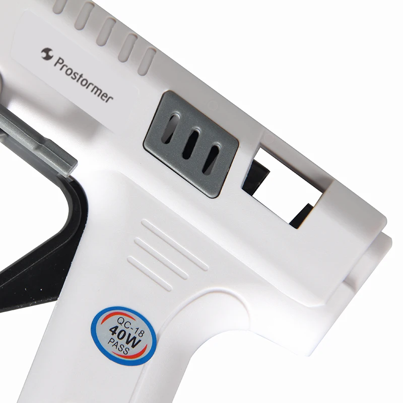Prostormer Hot Melt Glue Gun with 7MM Glue Stick White Mini Gluegun Thermo Electric Heat Temperature Tool Home DIY Power Tools
