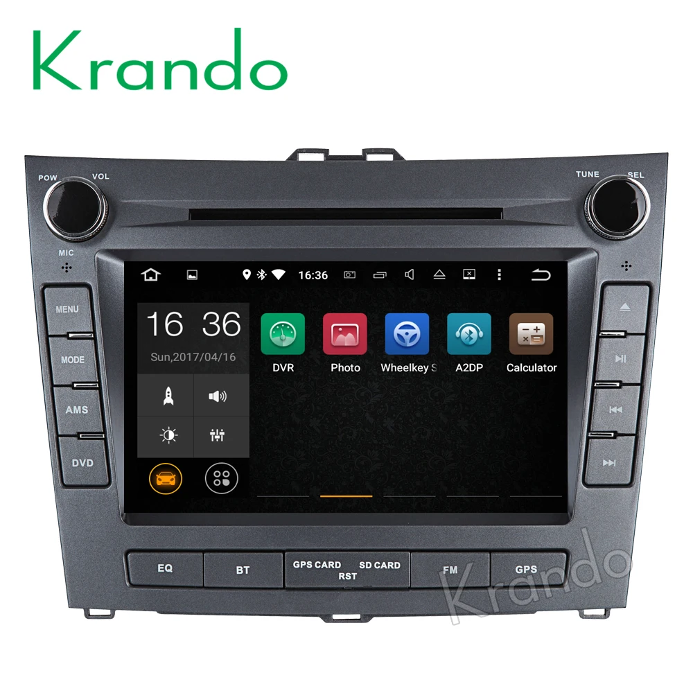 

Krando 8" Android 7.1 car navigation multimedia system for BYD L3 audio radio gps dvd entertainment player WIFI 3G DAB+