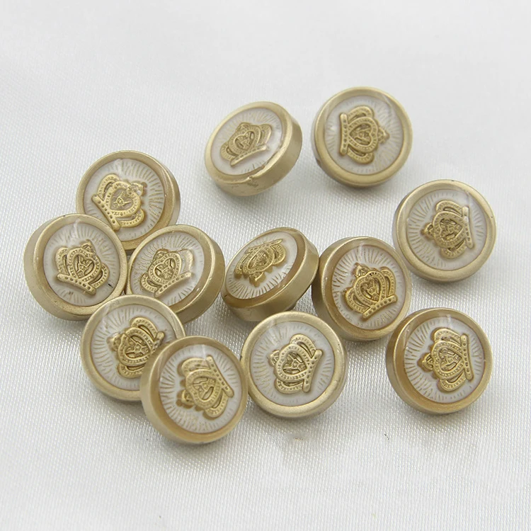 2016-Top-Fashion-20pcs-11mm-Buttons-Gold-Crown-Oil-Wholesale-Metal-Pattern-High-Foot-Shirt-Button (2)