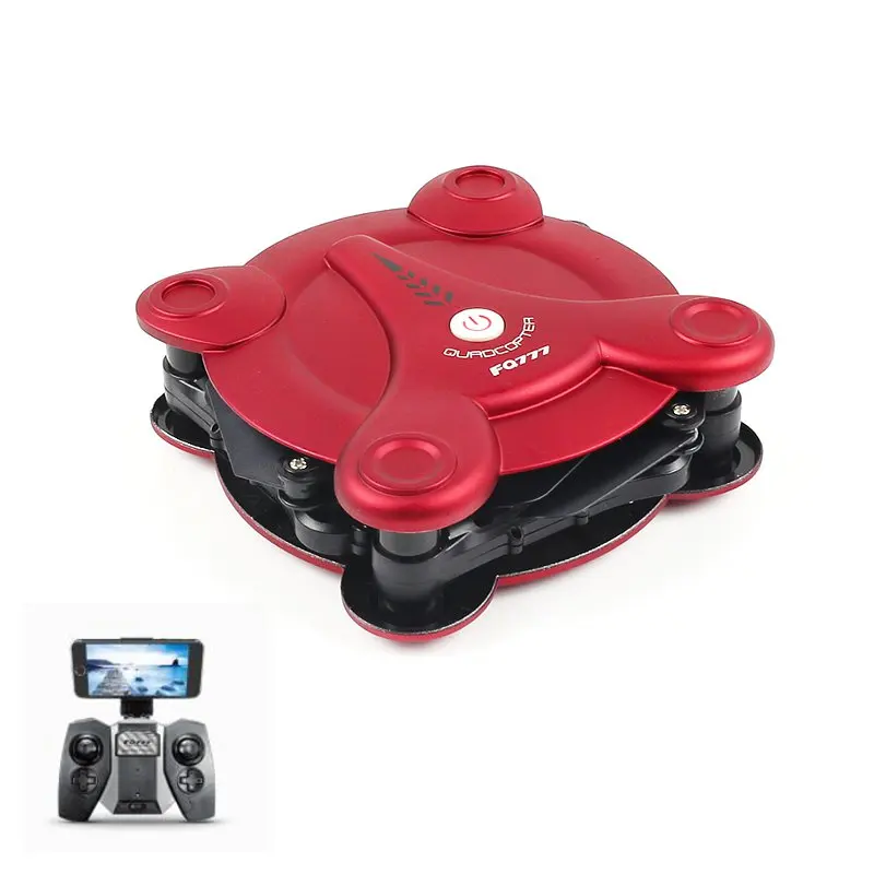 

Hot Sale FQ777 FQ17W Mini WiFi FPV Foldable Pocketable Drone With High Hold Mode RC Quadcopter VS Eachine E55