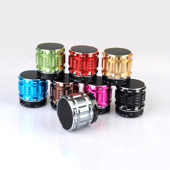 

NEW Mini Metal S28 Portable Bluetooth Speaker Wireless Super Bass Stereo Speakers With Mic Support TF/SD Card FM Radio DC 5V GT
