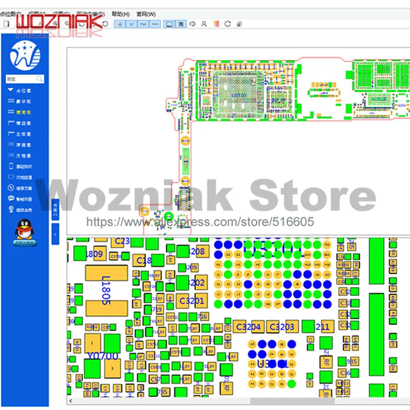 Wozniak WU XIN JI DONGLE wuxinji плата схема Ремонт для iPhone iPad samsung телефон программное