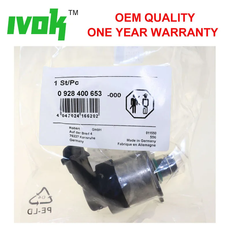 

Diesel Fuel Injection High Pressure Pump Regulator Metering Control Valve MPROP For 2004.5-2005 DuraMax LLY 6.6L 0928400653