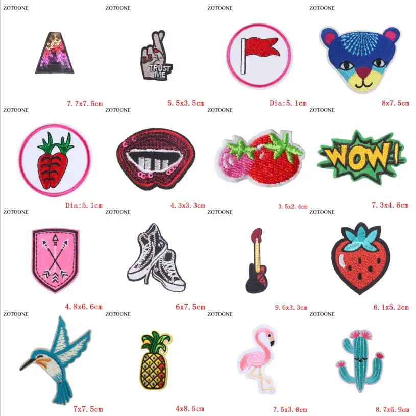 

ZOTOONE 1Pcs Iron on Letters Sequin Patches for Clothing Embroidery Applique Flag Logo Badges Stickes for Clothes Pvc Patch A