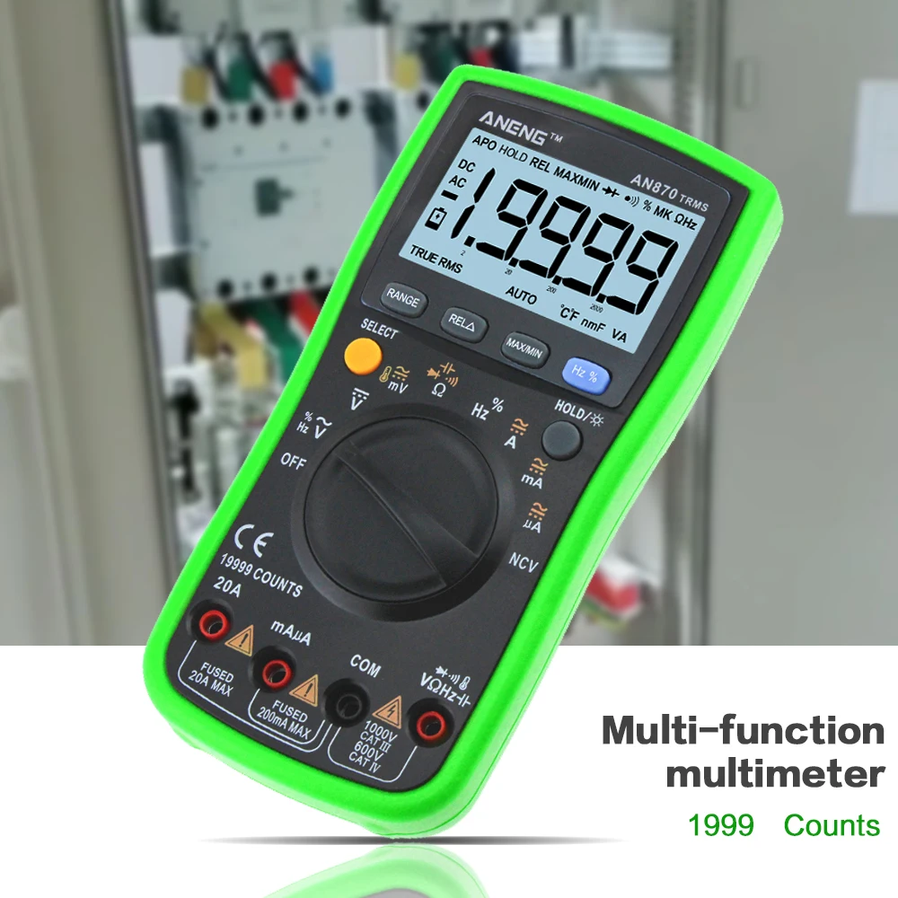 rms esr meter true rms Amperímetro Voltímetro