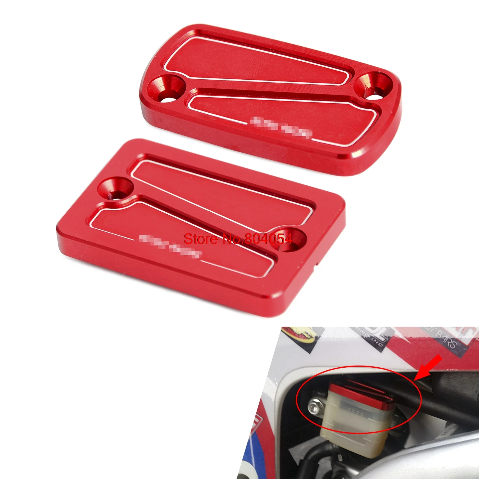 

For Honda CRF250L CRF250M 2012 - 2015 2013 2014 CRF250 L/M CNC Front & Rear Brake Reservoir Fluid Cover Cap