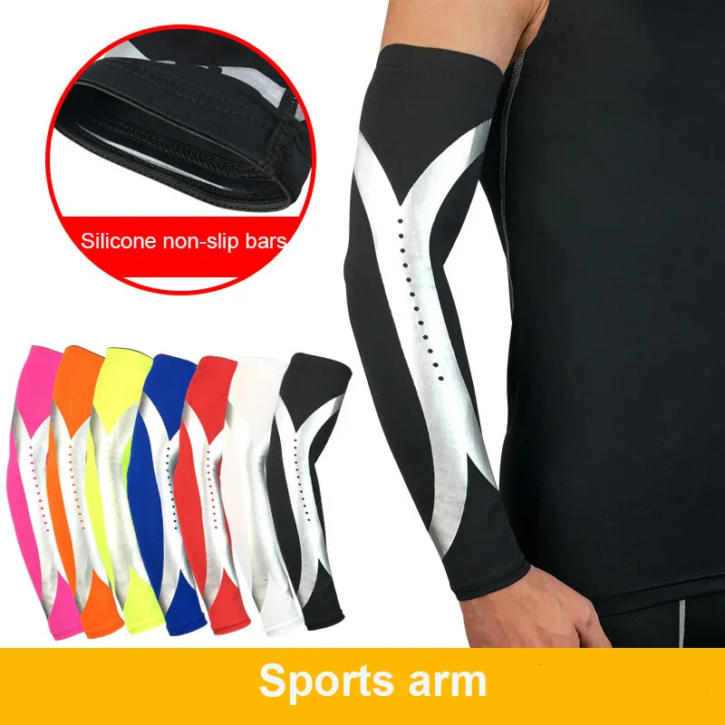 1Pcs Arm Sleeves Bicycle Bike Arm Covers Golf Sports Elbow Pad