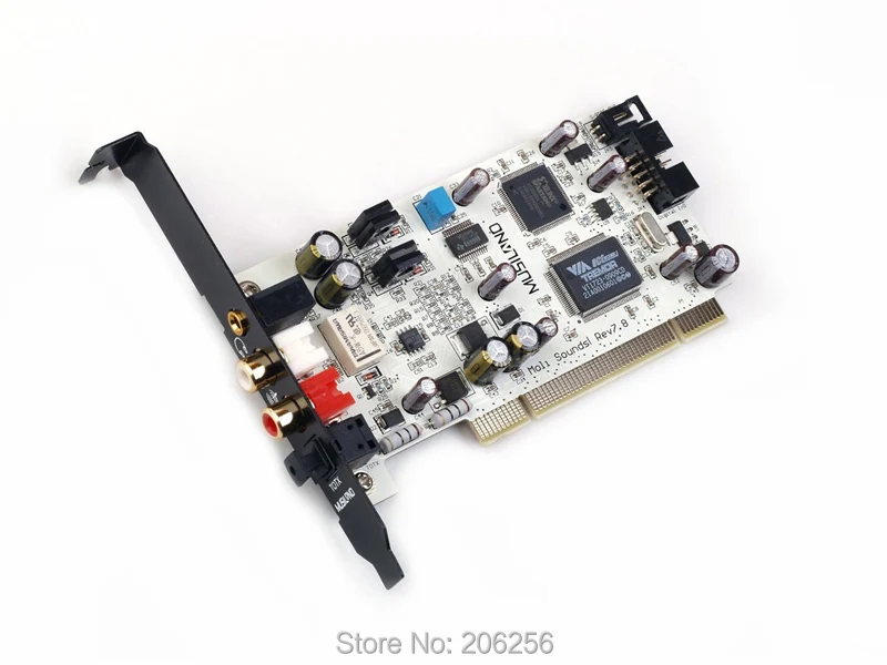 Бесплатная доставка Musiland моли звуковая карта PCI 24bit/192 кГц ASIO для ПК компьютеров |