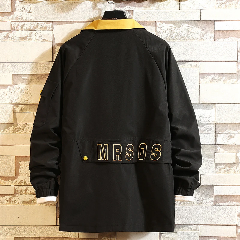 DIMUSI Mens Jackets Male Casual Zipper Baseball Coats Bomber Jackets Mens Fashion Anorak Hip Hop Streetwear Jackets Clothing 3XL