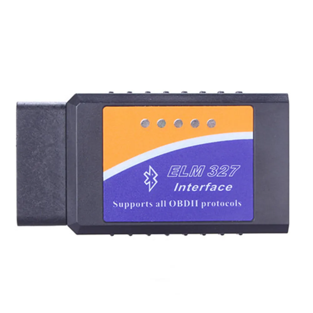 

ELM327 OBD2 Bluetooth Car Diagnostic Auto WIFI Scanner Tool Elm V1.5 Interface Vehicle Universal CD-ROM Work Android/IOS/Windows