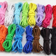 Смешанные 15 цветов, диаметр 2 мм. Эластичные нейлоновые шнуры Ювелирная цепочка веревки DIY ремесла 30y/Лот, 2y/цвет I0717