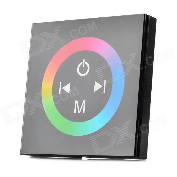 

Touch Panel Controler Dimmer RGB LED Controller for RGB Strip Module Light (DC 12V/24V) Free Shipping