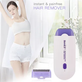 

Laser Women Depilator Hair Removal Female Epilator Mini Lady Shaver Trimmer Sense-Light Technology Depilatory Set Epilation5352